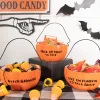 Decorator's Warehouse Dolomite Sassy Pumpkin Bowl with Handle > Halloween|Halloween