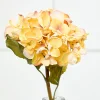 Decorator's Warehouse 22" Dried Grand Hydrangea Stem - Yellow > Christmas Decor|Spring Florals