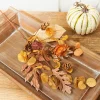 Decorator's Warehouse 18'' Dry Leaf Lantern Fruit Spray > Fall Decor|Fall Decor