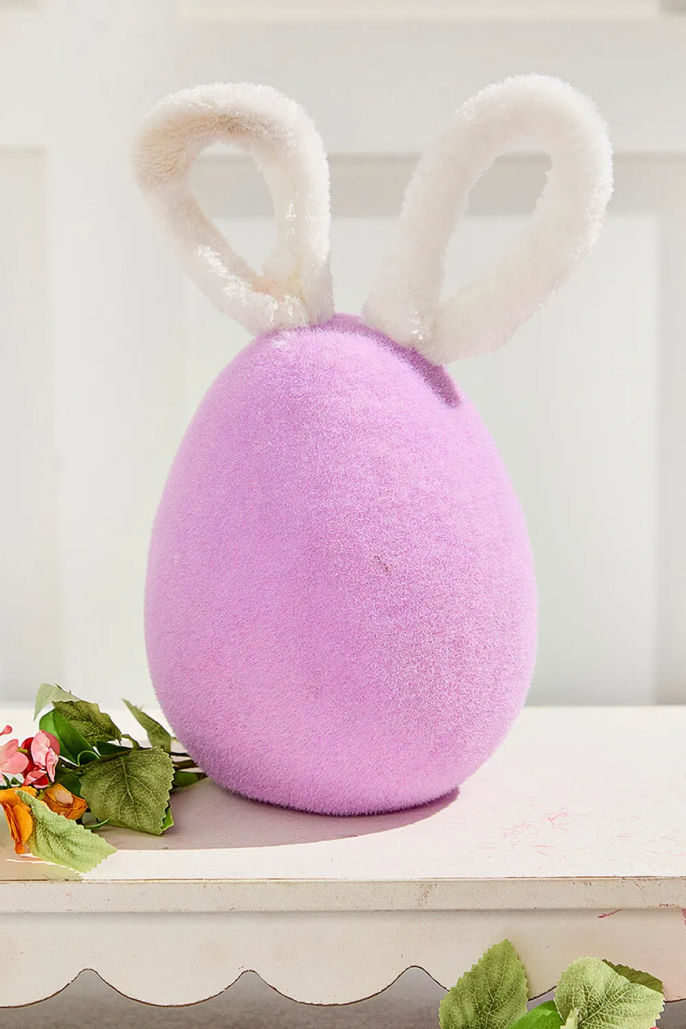 Decorator's Warehouse 13" Easter Egg with Bunny Ears > Easter Table Decor|Easter Decor