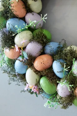 Decorator's Warehouse 17.25" Easter Egg Wreath > Easter Decor|Easter Decor