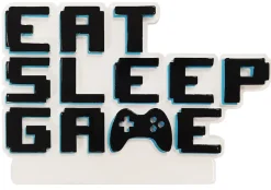 Decorator's Warehouse 2.5" Eat Sleep Game Customizable Ornament > Christmas Ornaments|Christmas Decor