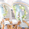 Decorator's Warehouse 12" Egg & Leaf Wreath - Small > Easter Decor|Easter Decor