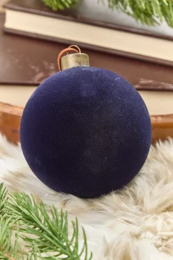 Decorator's Warehouse 4" Eggplant Velvet Glass Ornament > Christmas Decor|Merry & Bright