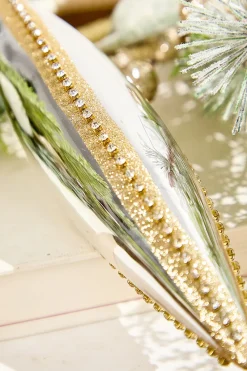 Decorator's Warehouse Elegant Glass Drop Ornament - 3 Assorted > Christmas Decor|Natural Elegance
