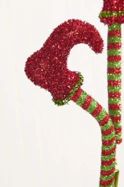 Decorator's Warehouse 28" Elf Legs Boots Spray > Christmas Decor|Christmas Sprays