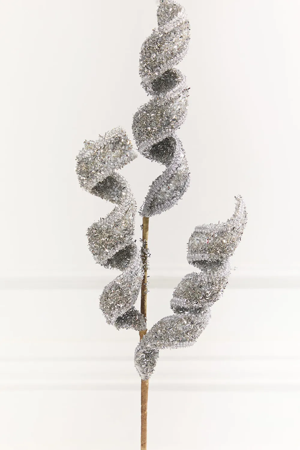 Decorator's Warehouse 29" Embroidered Edge Curl Spray > Christmas Decor|Christmas Sprays