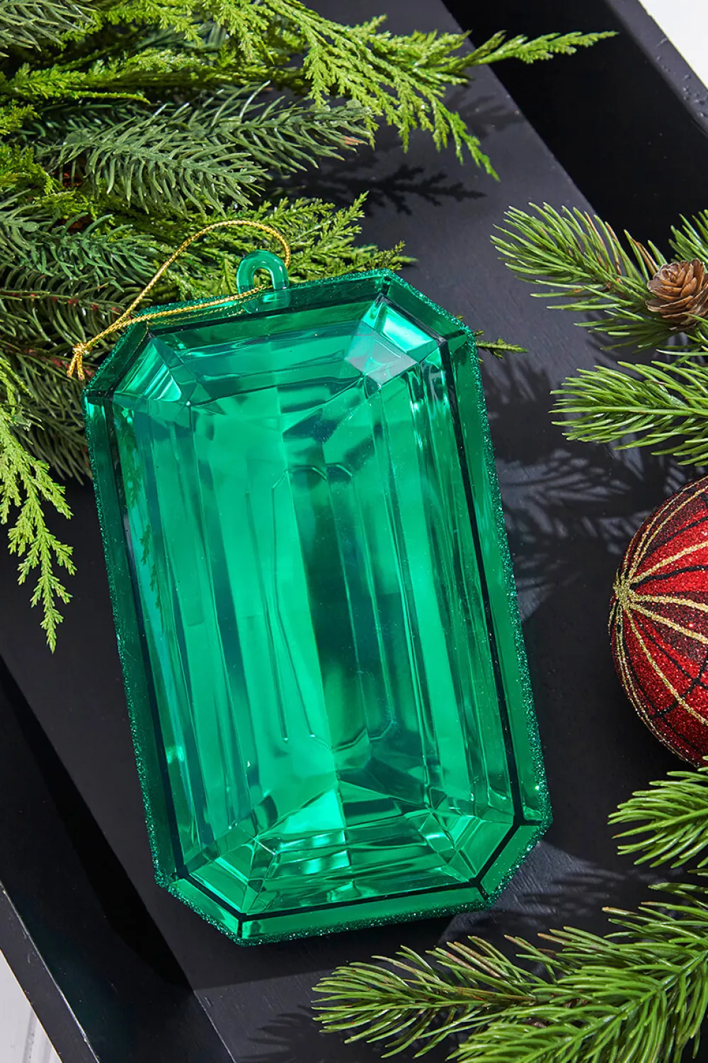 Decorator's Warehouse 8" Emerald Jewel Ornament > Jewels|Nutcracker