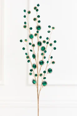 Decorator's Warehouse 27.5" Emerald Jewel Spray > Christmas Sprays|Christmas Decor