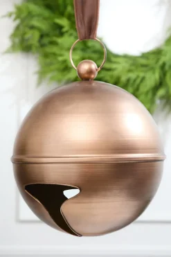 Decorator's Warehouse 14" Extra Large Heritage Bronze Bell > Christmas Decor|Christmas Ornaments