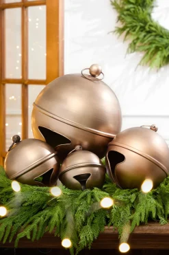 Decorator's Warehouse 14" Extra Large Heritage Bronze Bell > Christmas Decor|Christmas Ornaments