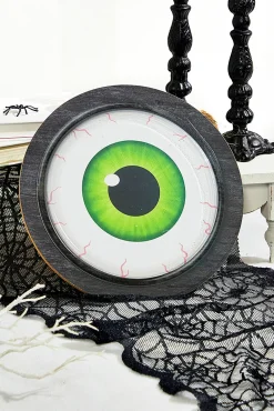 Decorator's Warehouse 10.5" Eyeball Dome Sign > Halloween|Halloween