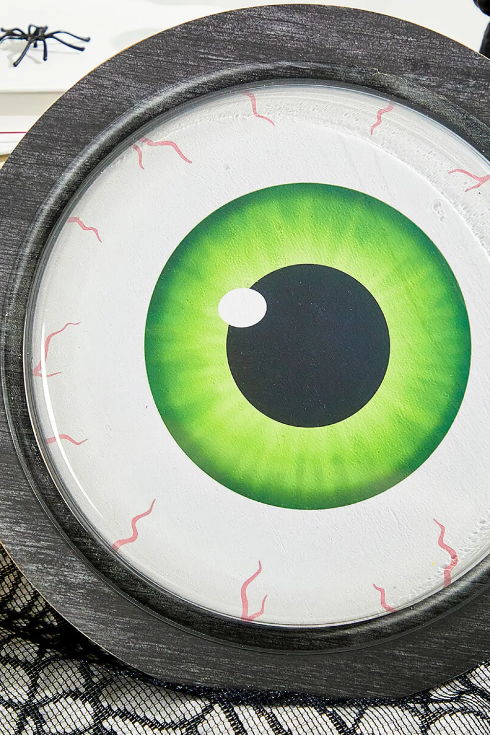 Decorator's Warehouse 10.5" Eyeball Dome Sign > Halloween|Halloween
