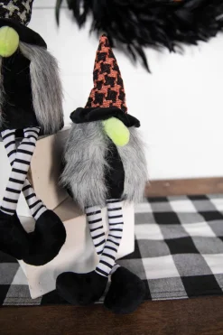 Decorator's Warehouse 18” Fabric Halloween Witch Shelf Sitter > Halloween|Halloween