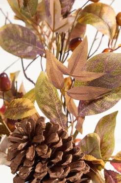 Decorator's Warehouse 28" Fall Leaves and Pinecone Spray > Fall Decor|Fall Decor