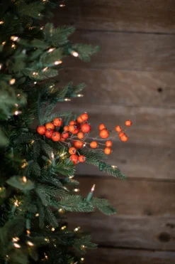 Decorator's Warehouse 17” Fall Orange Crabapple Pick > Fall Decor|Fall Decor