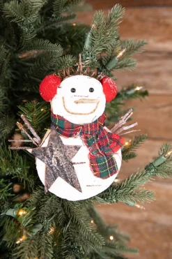 Decorator's Warehouse 9.5” Foam Snowman Ornament > Sale|Christmas Sale
