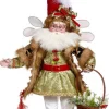 Decorator's Warehouse 21" 3 French Hens Fairy On Base - Mark Roberts > Mark Roberts