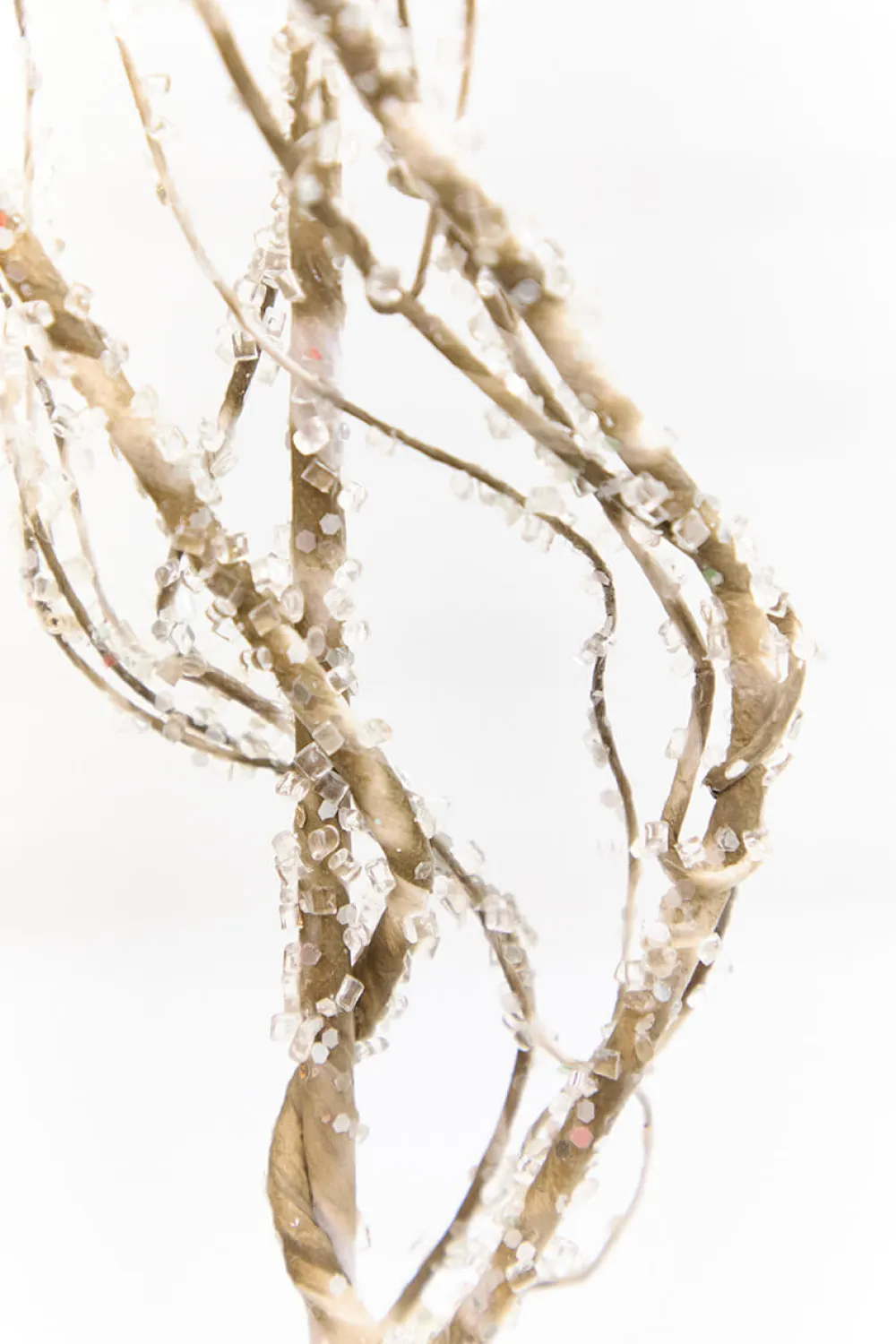 Decorator's Warehouse 34" Frosted Beaded Twig Spray > Winter Woodland|2026 New Additions