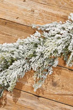 Decorator's Warehouse 48” Frosted Cedar Garland > Christmas Decor|Unlit Garlands