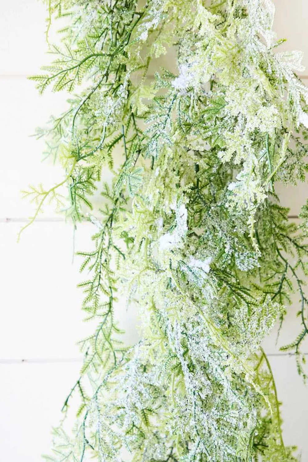 Decorator's Warehouse 73” Frosted Fern Cone Garland > Real Touch Garlands|Natural Greenery