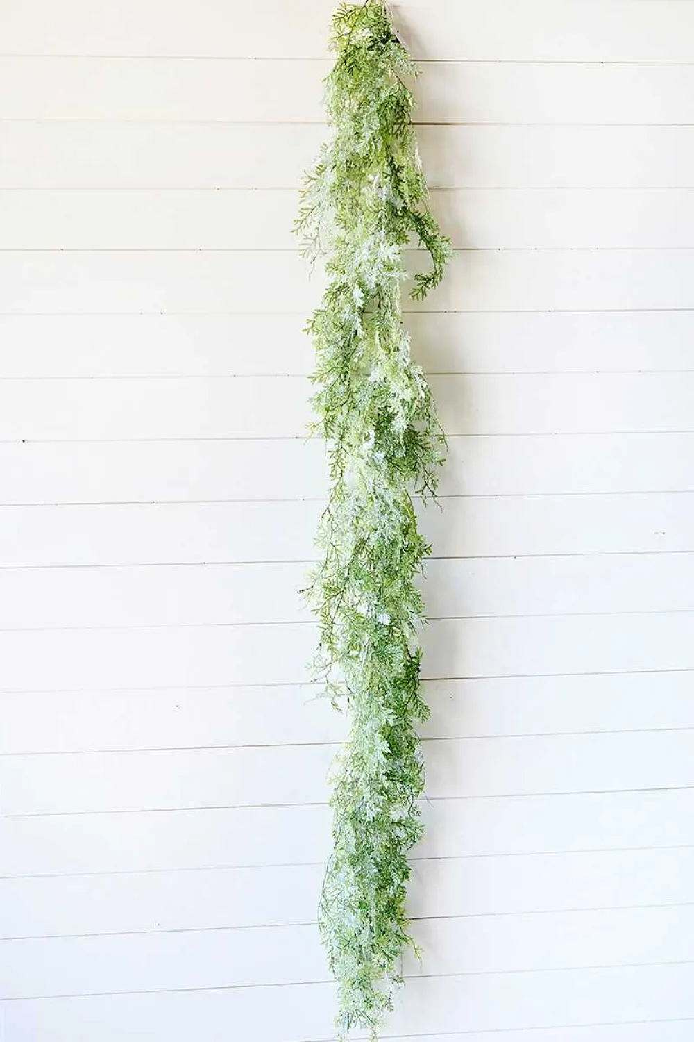 Decorator's Warehouse 73” Frosted Fern Cone Garland > Real Touch Garlands|Natural Greenery