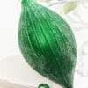 Decorator's Warehouse 4" - 6.5" Frosted Green Glass Ornament > Christmas Decor|Merry & Bright