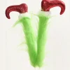 Decorator's Warehouse 22" Furry Green Monster Legs Spray > Storyville|Christmas Sprays