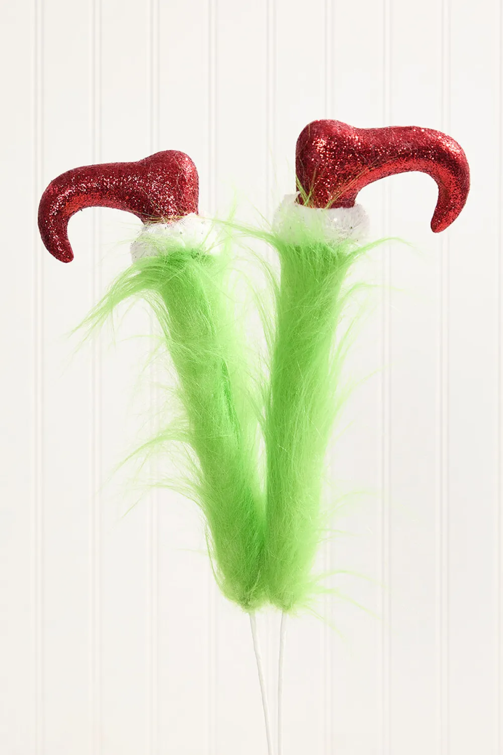 Decorator's Warehouse 22" Furry Green Monster Legs Spray > Storyville|Christmas Sprays