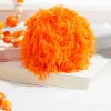 Decorator's Warehouse 4" Furry Orange Fabric Ball Ornament > Halloween|Halloween