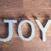Decorator's Warehouse 8" Galvanized Metal "Joy" Decor > Christmas Sale|Christmas Decor