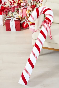 Decorator's Warehouse 37" - 46” Giant Candy Canes - Set of 2 > Sale|Christmas Accents