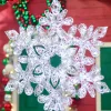 Decorator's Warehouse 4' Giant Crystal Snowflake > Outdoor Decor|Outdoor Decor