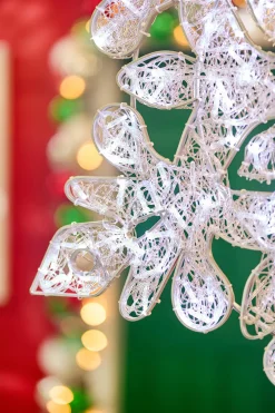 Decorator's Warehouse 4' Giant Crystal Snowflake > Outdoor Decor|Outdoor Decor