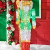 Decorator's Warehouse 6' Giant Nutcracker with Green Jacket > Outdoor Decor|Outdoor Decor