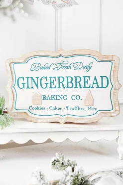 Decorator's Warehouse 15" Gingerbread Baking Sign > Christmas Decor|Sugar & Spice
