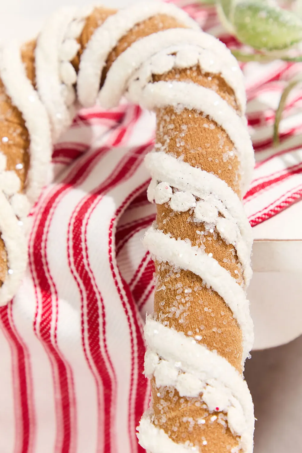 Decorator's Warehouse 12" Gingerbread Candy Cane Ornament > Christmas Ornaments|Christmas Decor