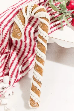Decorator's Warehouse 12" Gingerbread Candy Cane Ornament > Christmas Ornaments|Christmas Decor