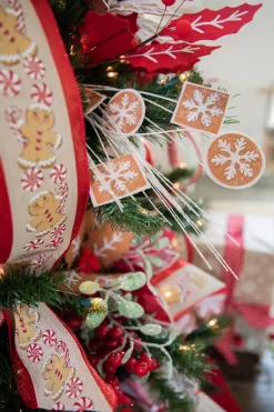 Decorator's Warehouse 25” Gingerbread Cookie Stem > Sugar & Spice|Christmas Sprays