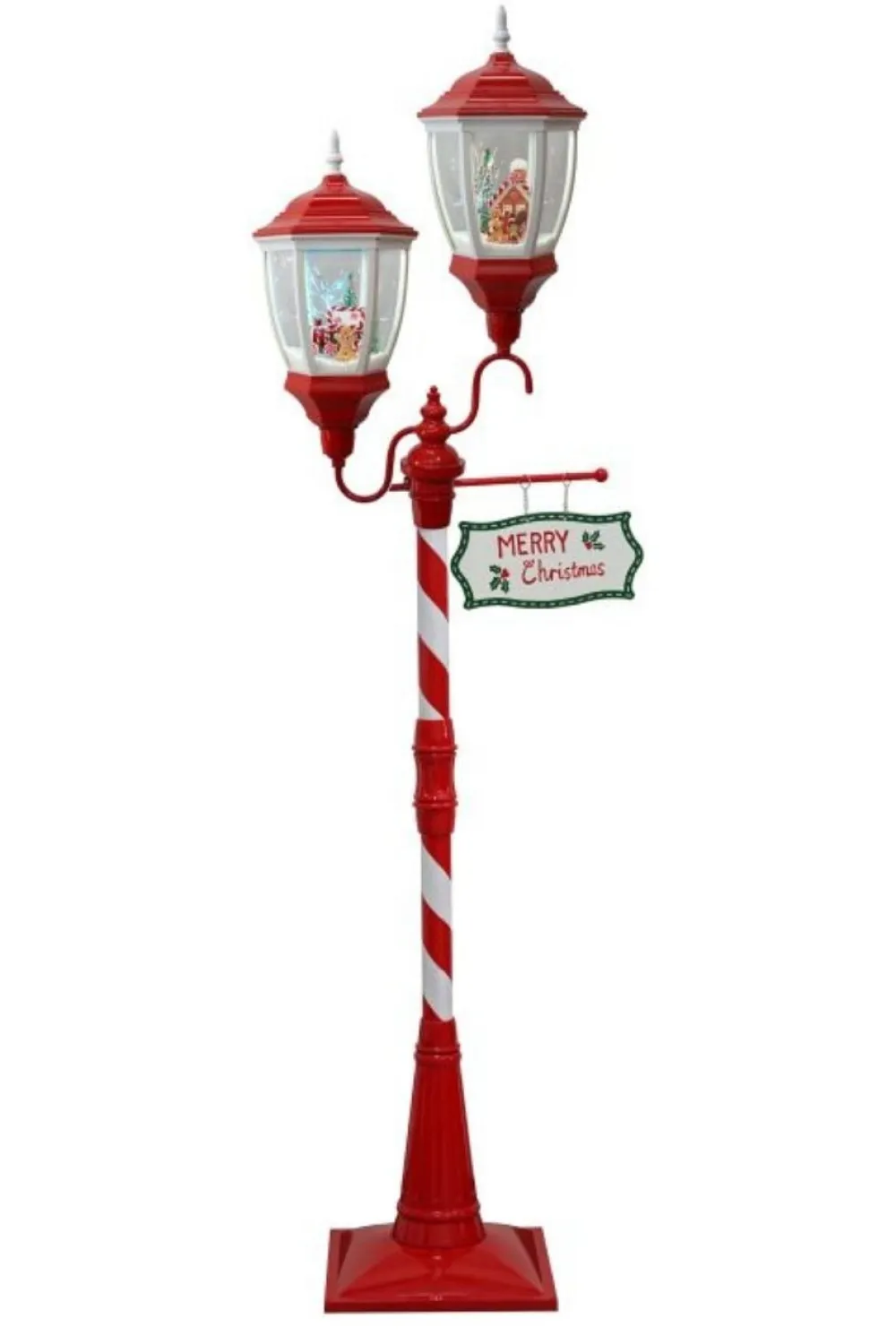 Decorator's Warehouse 6.5' Gingerbread Double Lamp - Mark Roberts > Mark Roberts