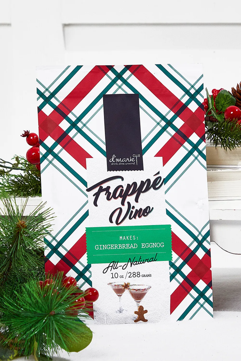 Decorator's Warehouse Gingerbread Eggnog Mix - Frappe Vino > Fun Gifts|Christmas Decor