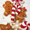 Decorator's Warehouse Gingerbread Man Pillow 18" x 13" > Christmas Decor|Christmas Textiles