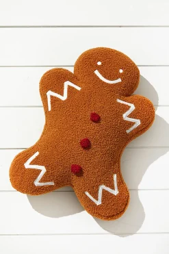 Decorator's Warehouse Gingerbread Man Pillow 18
