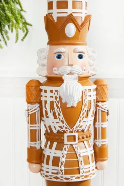 Decorator's Warehouse 35" Gingerbread Nutcracker > Sugar & Spice|Christmas Decor