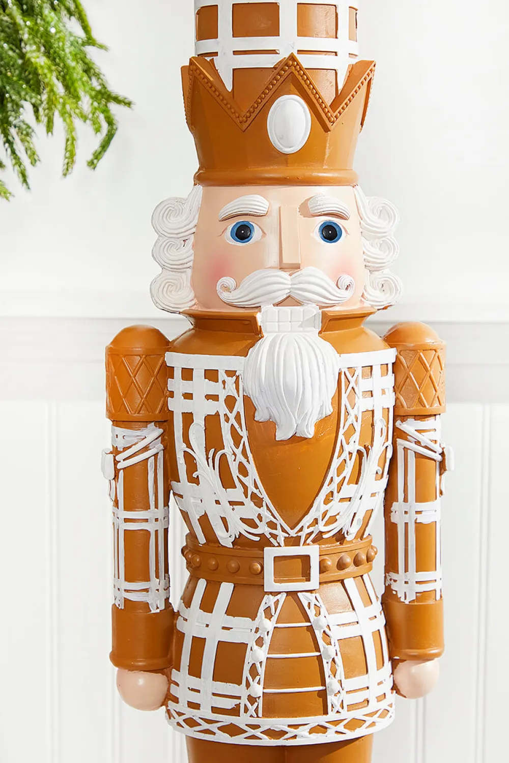 Decorator's Warehouse 35" Gingerbread Nutcracker > Sugar & Spice|Christmas Decor