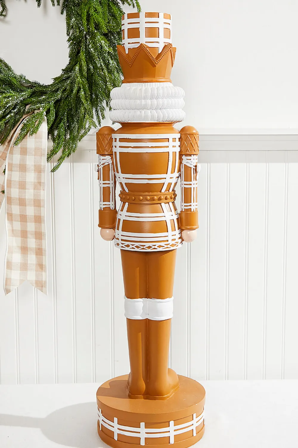 Decorator's Warehouse 35" Gingerbread Nutcracker > Sugar & Spice|Christmas Decor