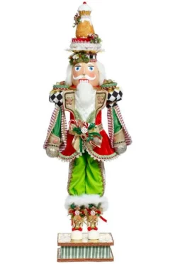 Decorator's Warehouse 54.5" Gingerbread Nutcracker, Large - Mark Roberts > Mark Roberts