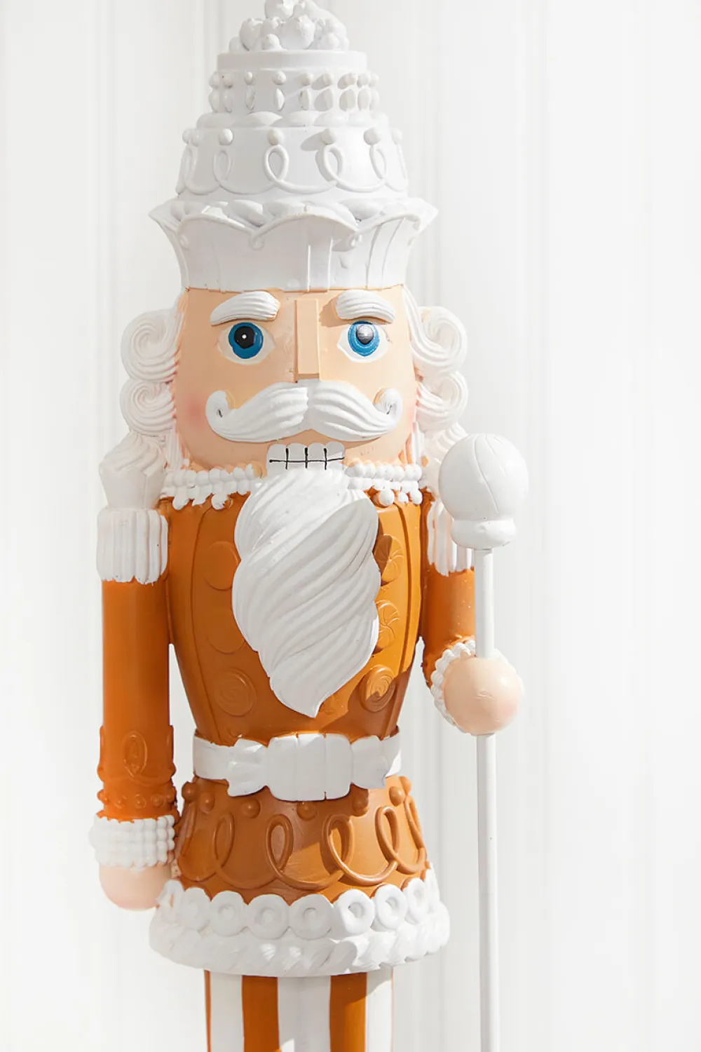 Decorator's Warehouse 22" Gingerbread Nutcracker with Staff > Christmas Decor|Sugar & Spice