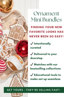 Decorator's Warehouse Gingerbread Ornaments Mini Bundle > Christmas Decor|Christmas Ornaments