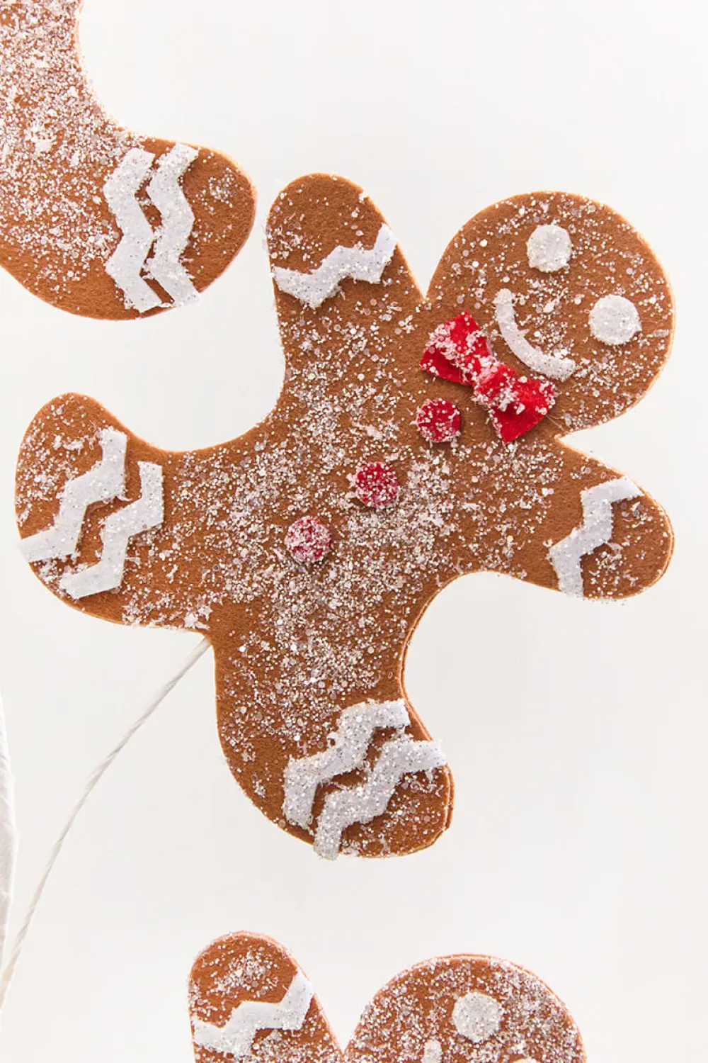 Decorator's Warehouse 25" Gingerbread Spray > Christmas Decor|2026 New Additions